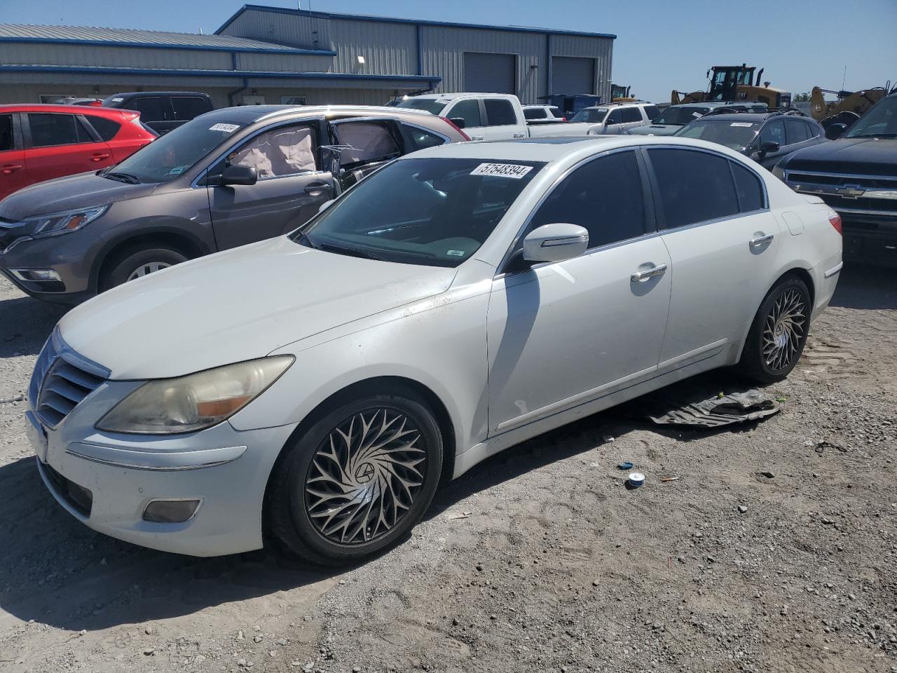 2010 Hyundai Genesis 3.8L VIN: KMHGC4DE8AU073545 Lot: 57548394