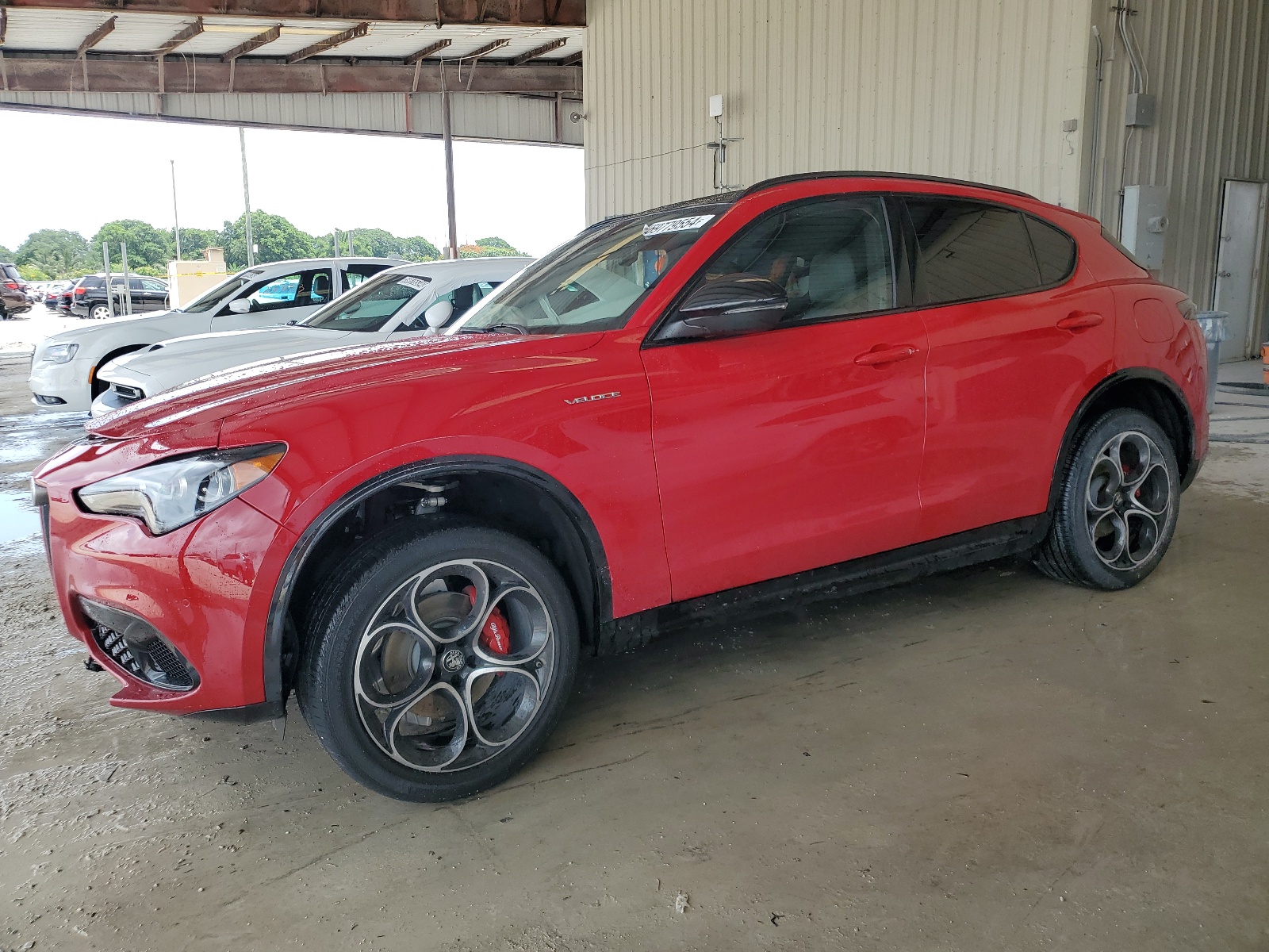 2024 Alfa Romeo Stelvio Ti vin: ZASPAKBN9R7D71170