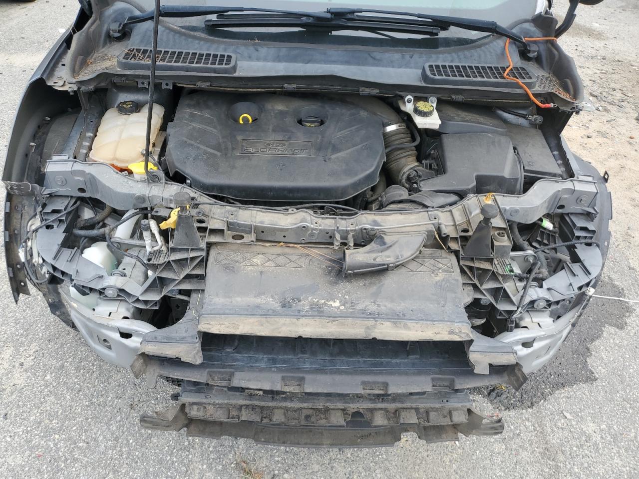 2014 Ford Escape Titanium VIN: 1FMCU0J98EUD29216 Lot: 58525634