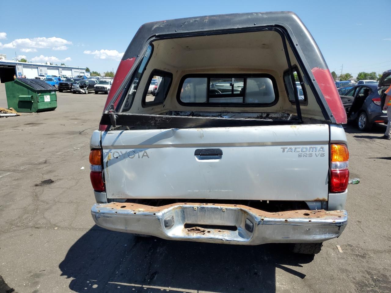 2002 Toyota Tacoma Xtracab VIN: 5TEWN72N92Z059810 Lot: 59825414