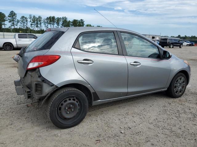 Хетчбеки MAZDA 2 2013 Сріблястий