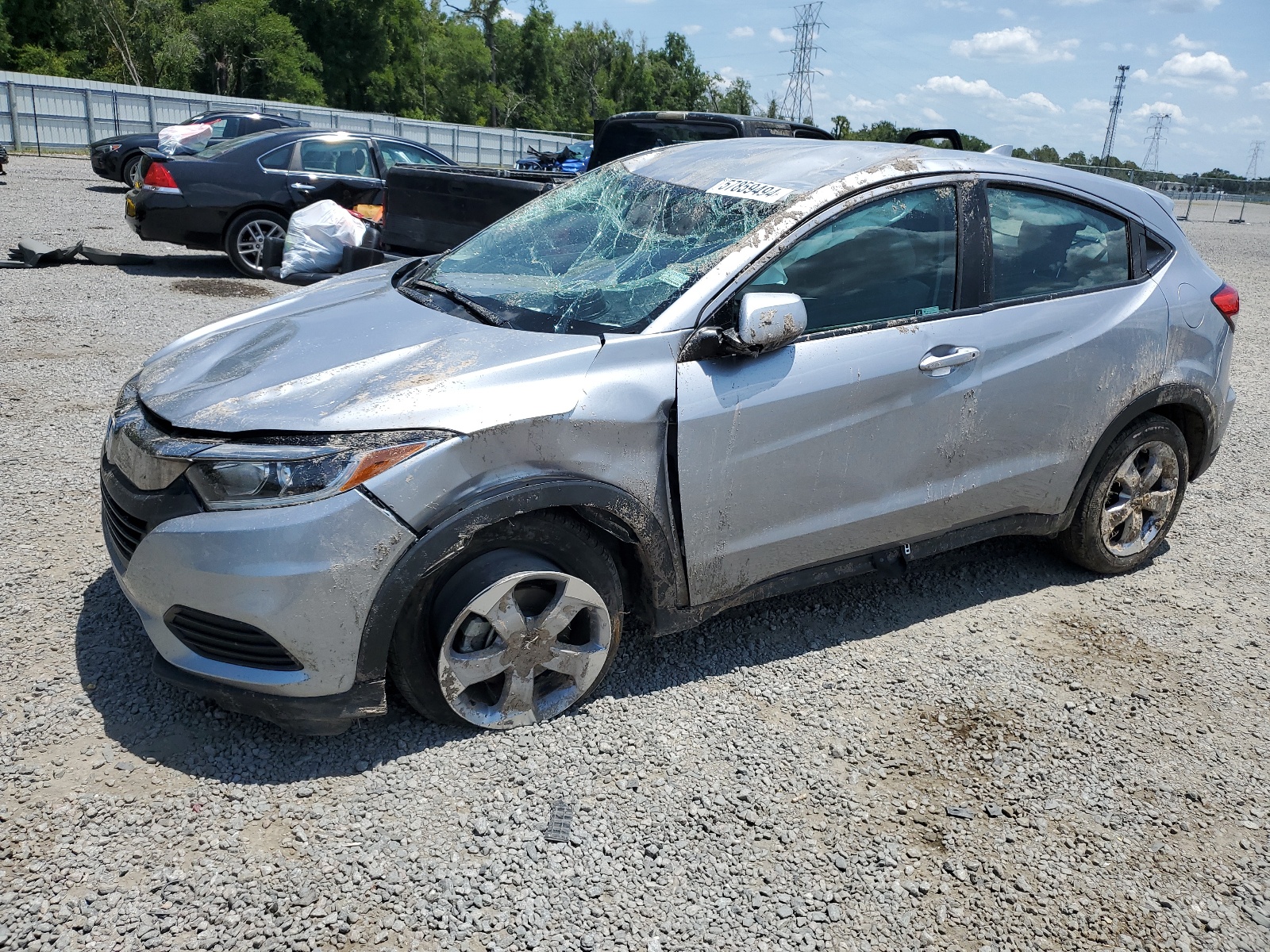 3CZRU5H31KM727701 2019 Honda Hr-V Lx