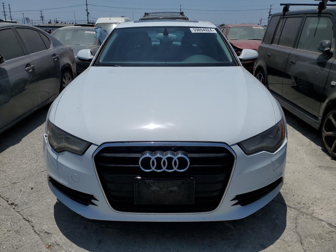 2014 Audi A6 Premium VIN: WAUCFAFC5EN054145 Lot: 59894924