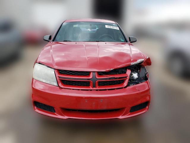  DODGE AVENGER 2014 Червоний