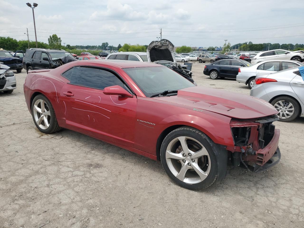 2015 Chevrolet Camaro Lt VIN: 2G1FD1E33F9242828 Lot: 59330634