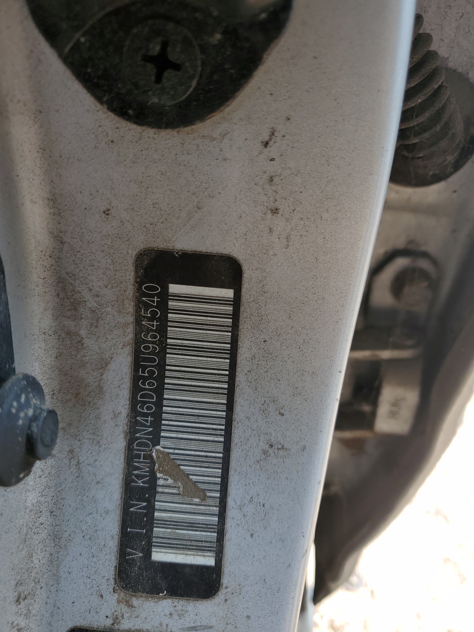 KMHDN46D65U964540 2005 Hyundai Elantra Gls