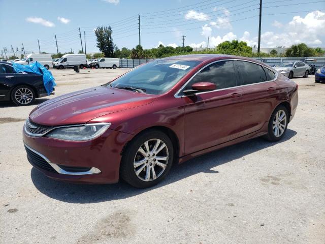 Седаны CHRYSLER 200 2015 Бургунди