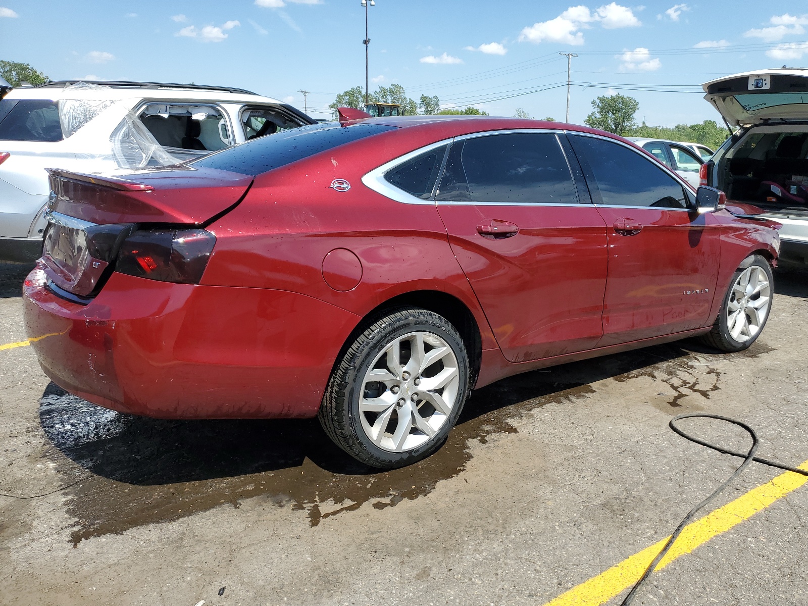 2017 Chevrolet Impala Lt vin: 2G1105S34H9125330