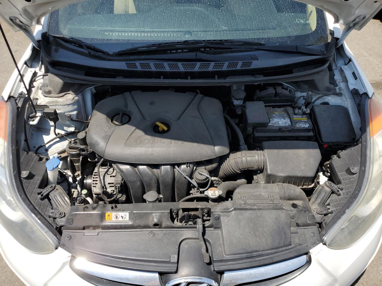 2013 Hyundai Elantra Gls VIN: 5NPDH4AEXDH451585 Lot: 58167724