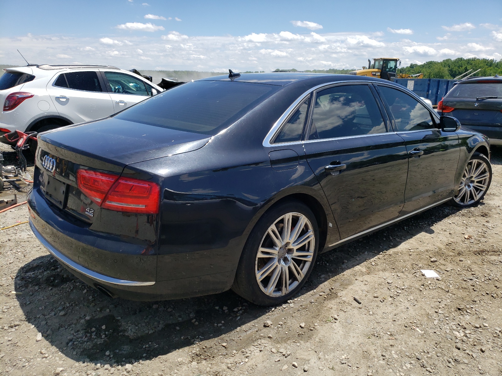 2012 Audi A8 L Quattro vin: WAURVAFD4CN007045