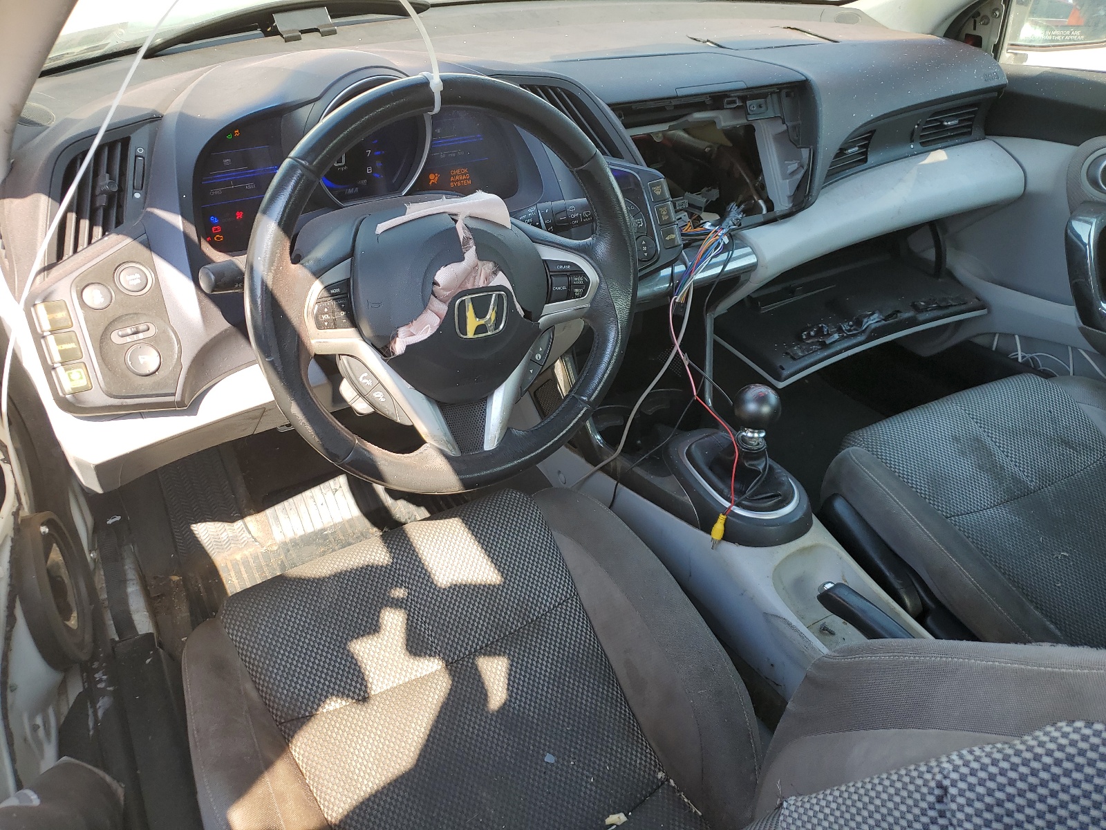 JHMZF1C6XBS001383 2011 Honda Cr-Z Ex