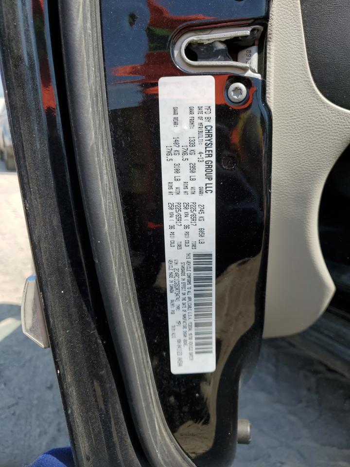 2013 Chrysler Town & Country Touring L VIN: 2C4RC1CG5DR734741 Lot: 59621894