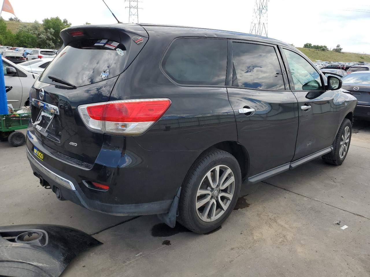 2013 Nissan Pathfinder S VIN: 5N1AR2MM0DC600505 Lot: 58742244