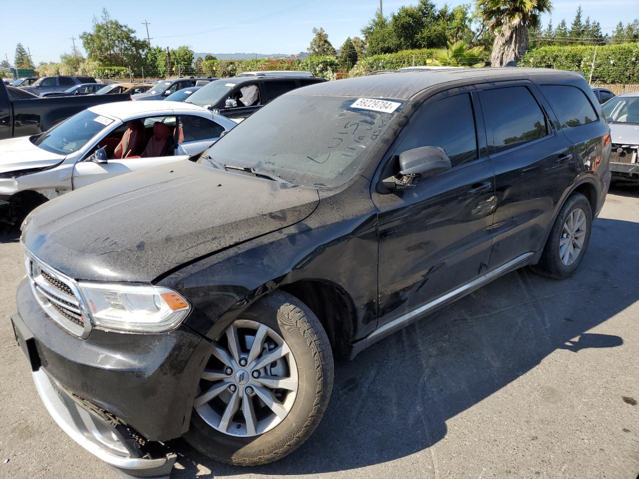 2019 Dodge Durango Sxt VIN: 1C4RDHAGXKC535179 Lot: 59229784