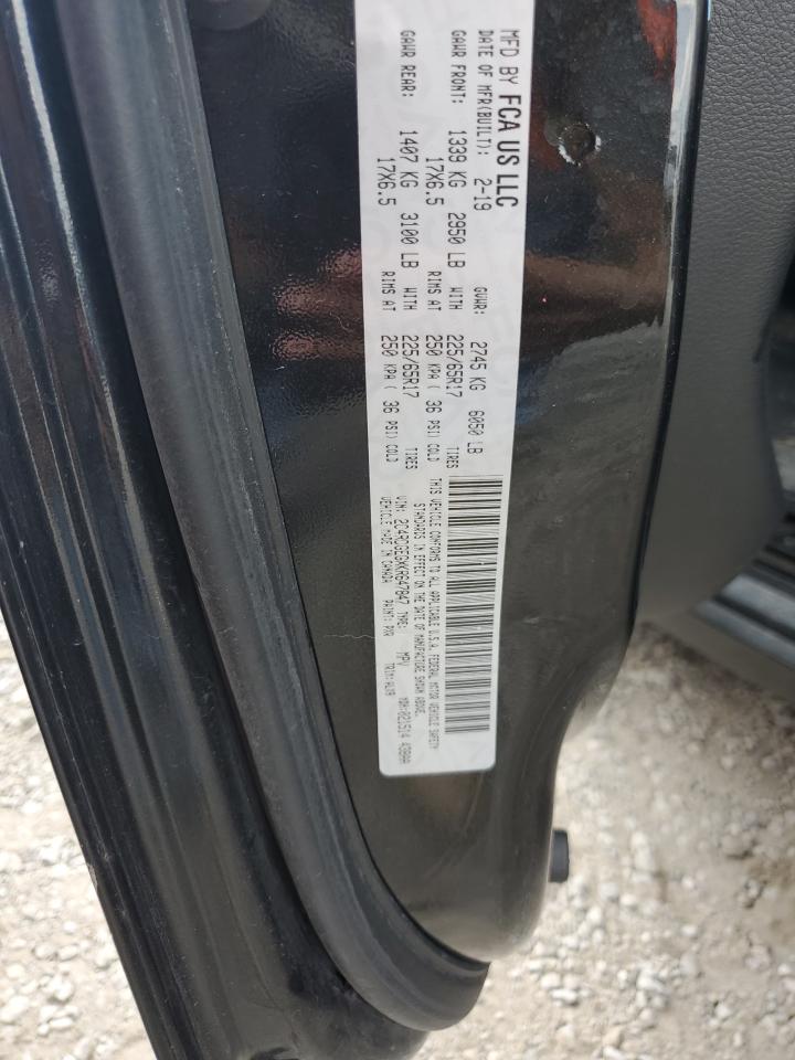 2019 Dodge Grand Caravan Gt VIN: 2C4RDGEGXKR647847 Lot: 58766504