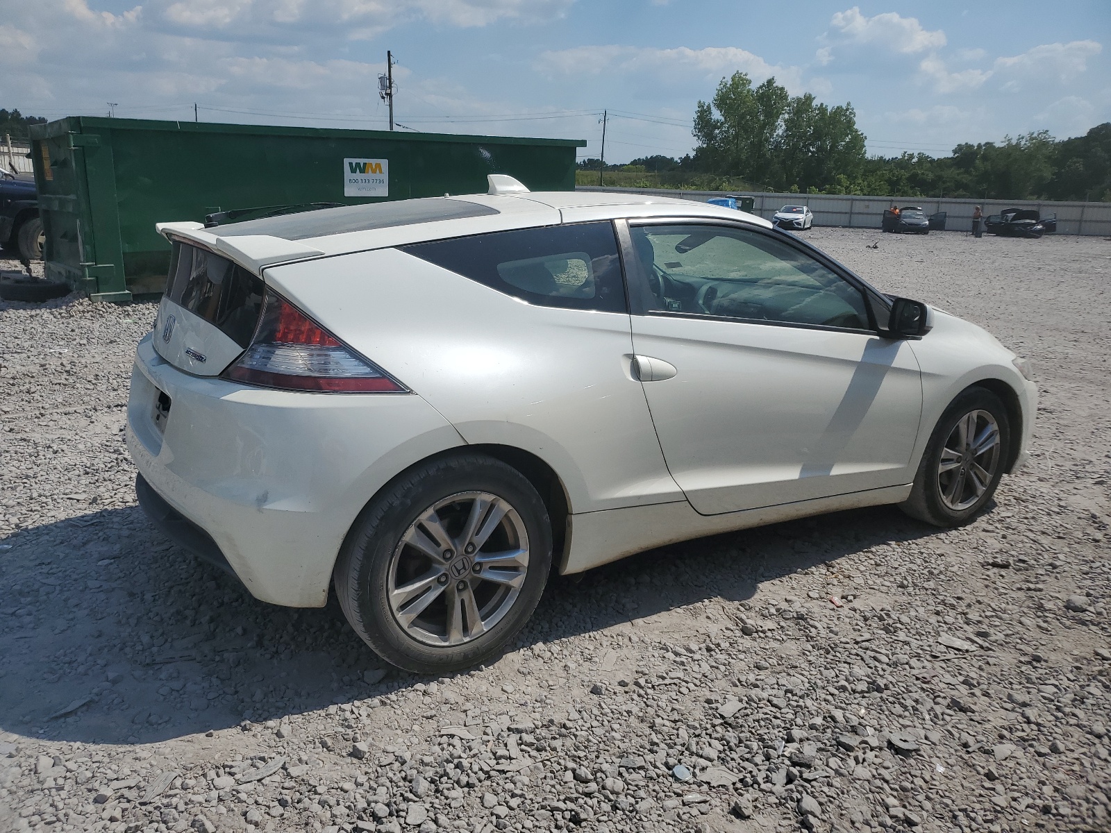 JHMZF1D49CS005200 2012 Honda Cr-Z