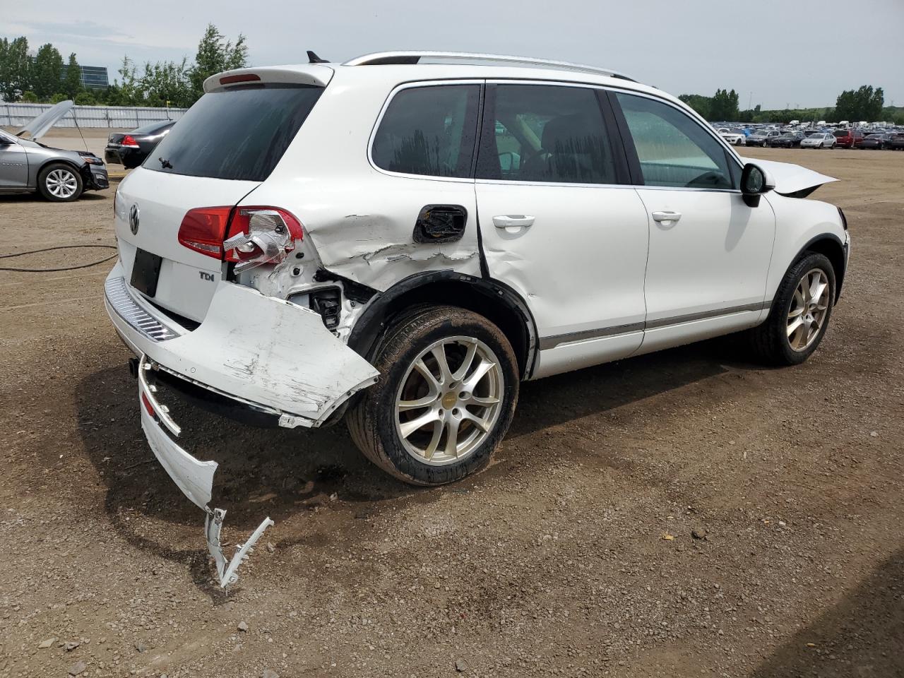 WVGDK9BP6CD005691 2012 Volkswagen Touareg Tdi