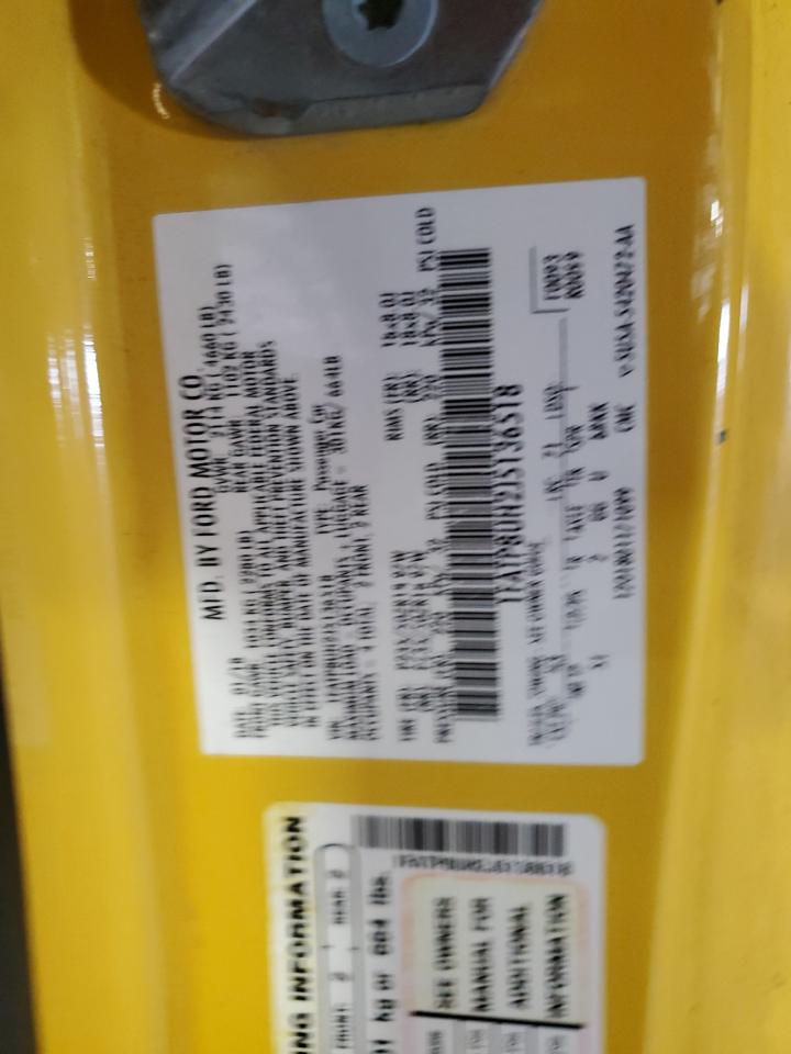 2018 Ford Mustang VIN: 1FATP8UH2J5136518 Lot: 84830314