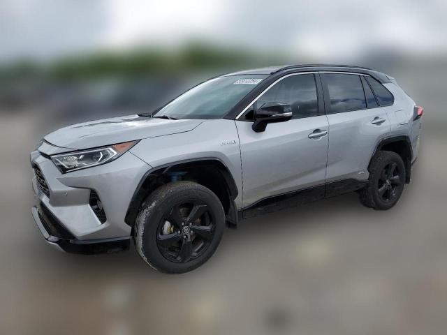  TOYOTA RAV4 2020 Сріблястий