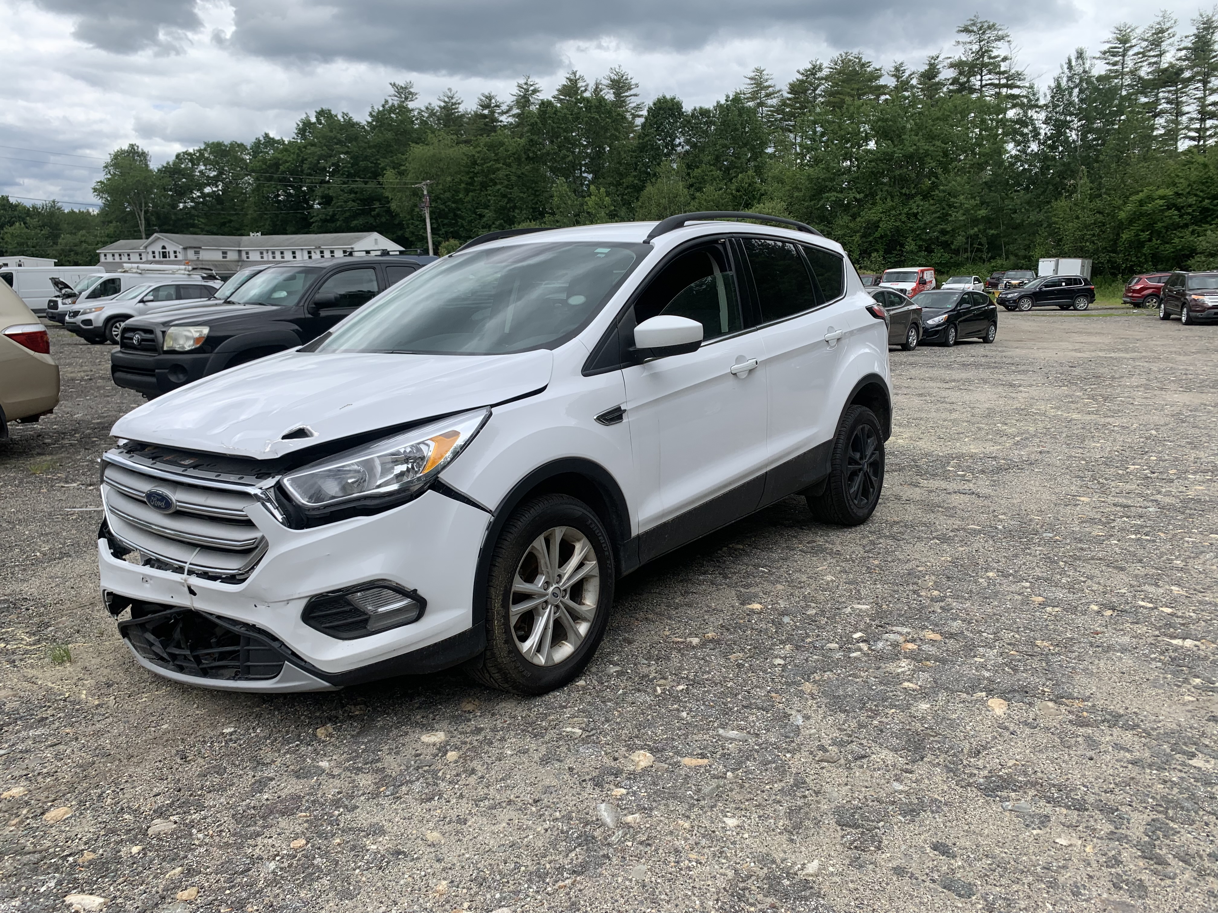 2018 Ford Escape Se vin: 1FMCU9GD9JUC49837