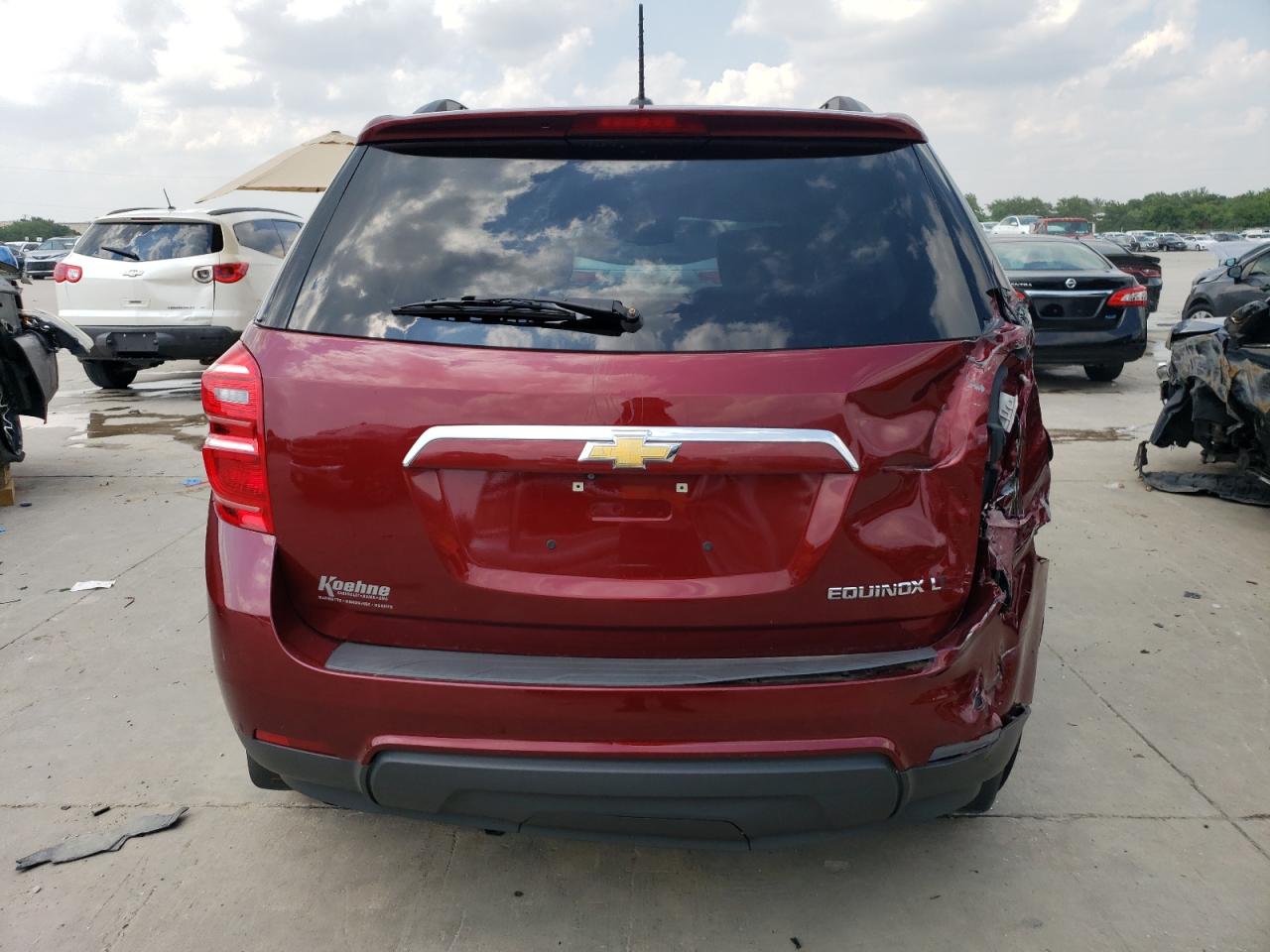 2016 Chevrolet Equinox Lt VIN: 2GNALCEK5G1123614 Lot: 58721014