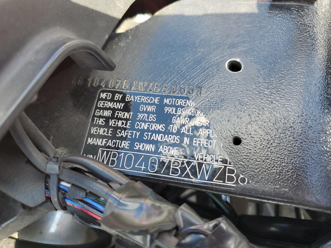 WB10407BXWZB80331 1998 BMW R1100 R