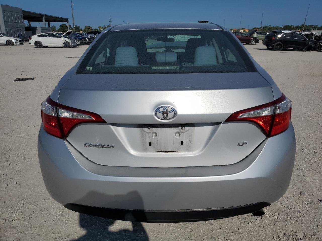 VIN 2T1BURHE0GC571652 2016 TOYOTA COROLLA no.6