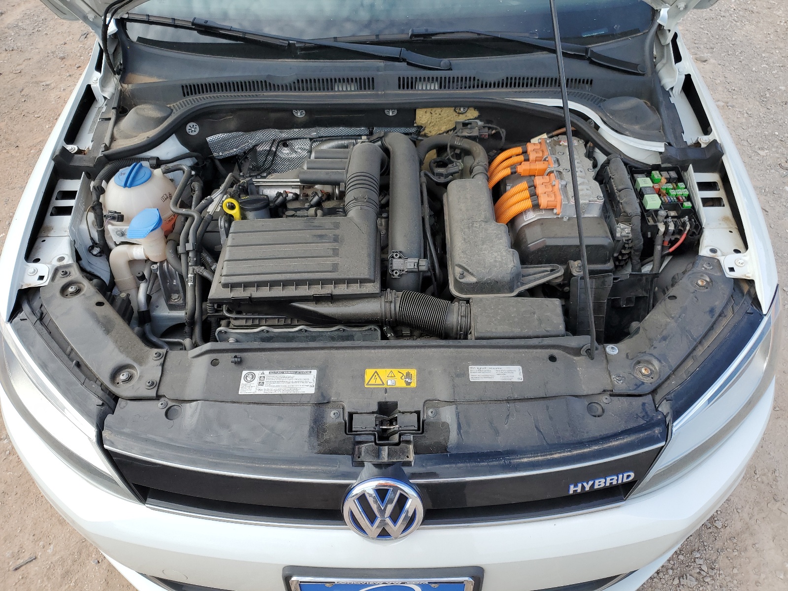 2014 Volkswagen Jetta Hybrid vin: 3VW637AJ1EM213445