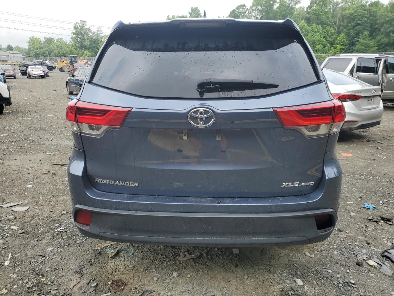 2019 Toyota Highlander Se VIN: 5TDJZRFH7KS711495 Lot: 56990014