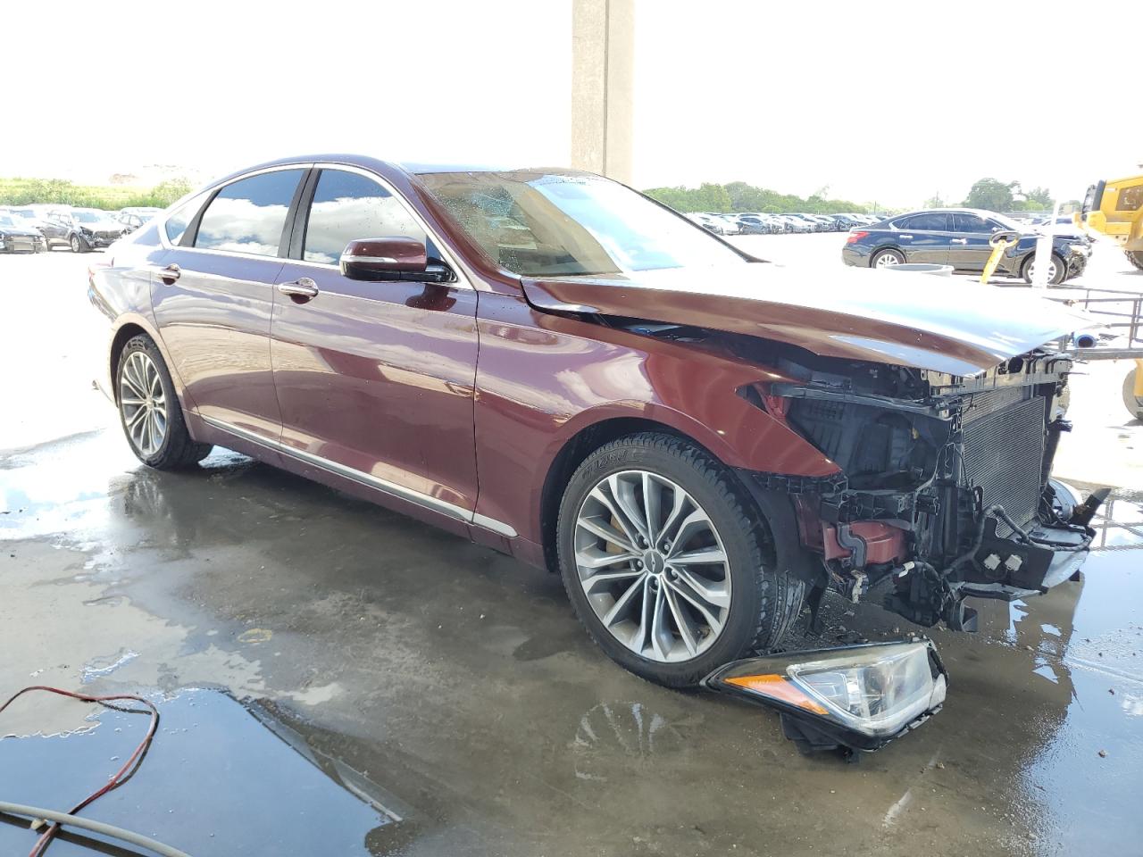 2015 Hyundai Genesis 3.8L VIN: KMHGN4JE6FU102353 Lot: 60290814