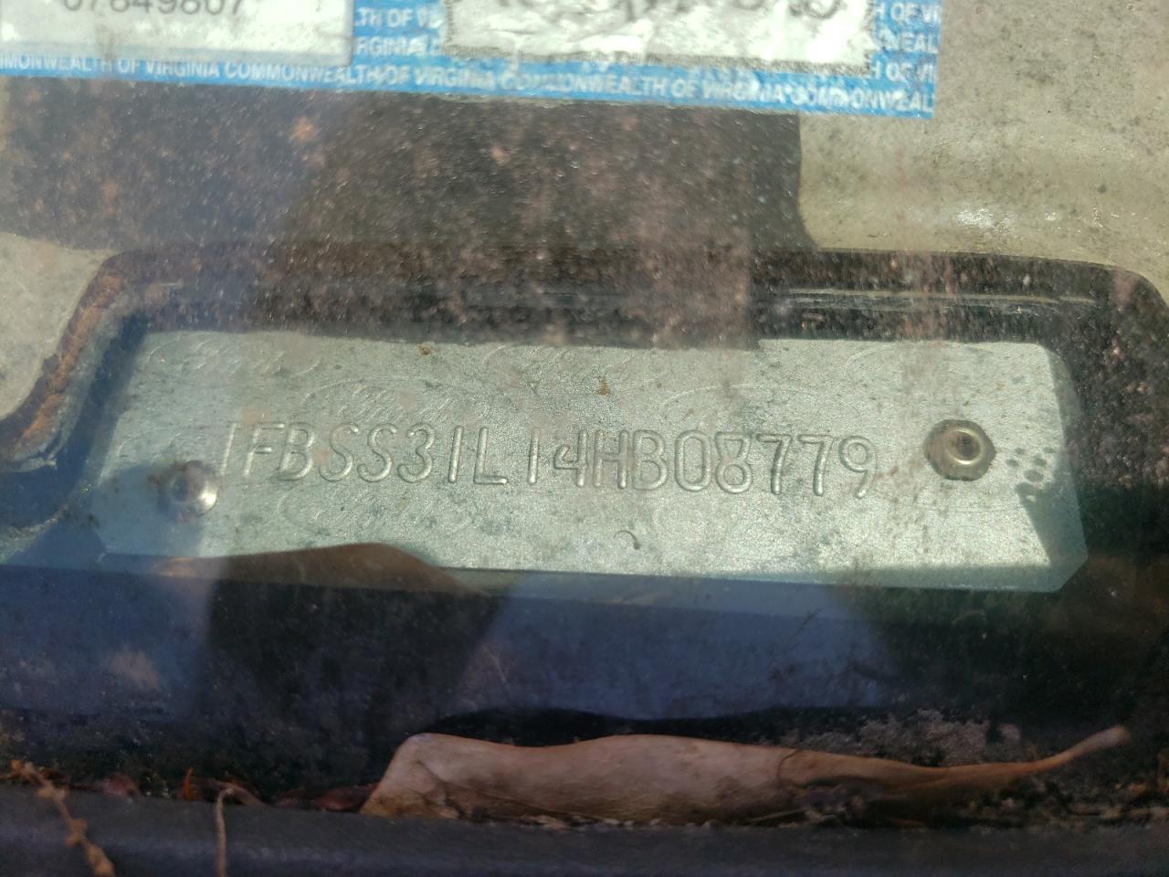 2004 Ford Econoline E350 Super Duty Wagon VIN: 1FBSS31L14HB08779 Lot: 59170344