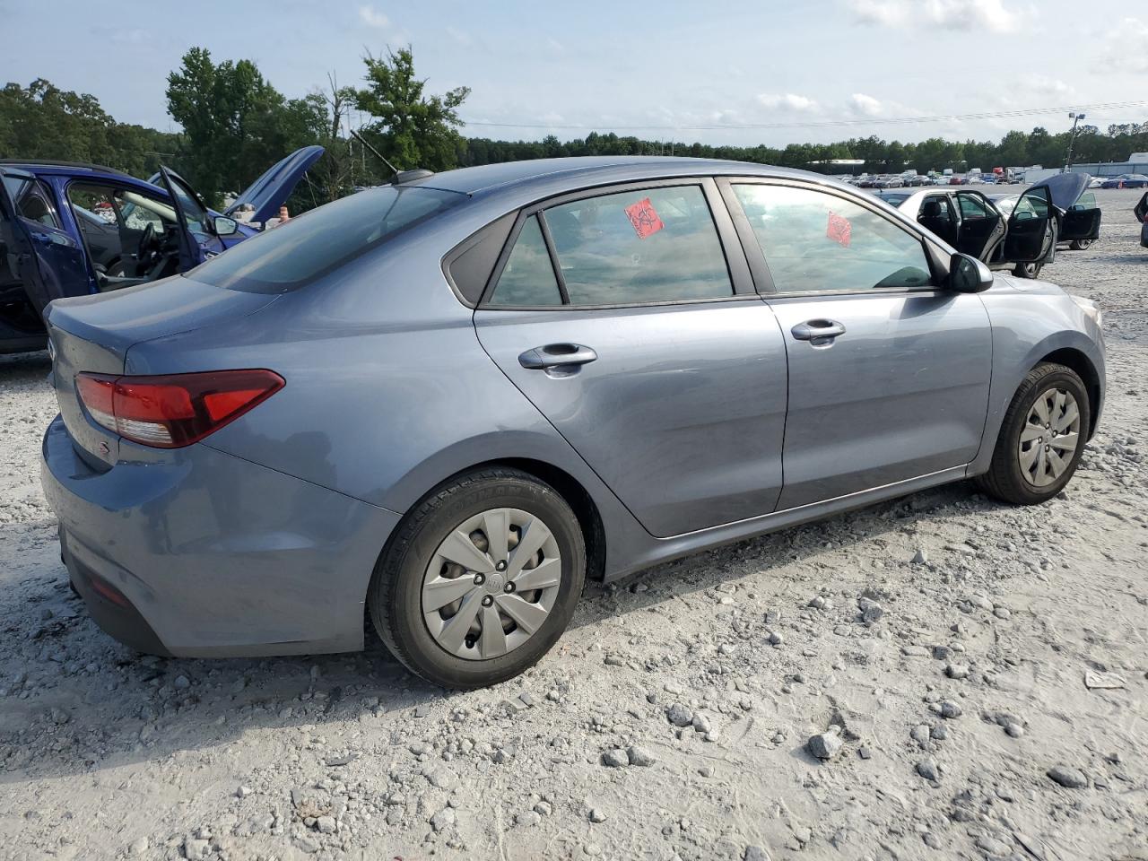 2020 Kia Rio Lx VIN: 3KPA24AD2LE288221 Lot: 59516774