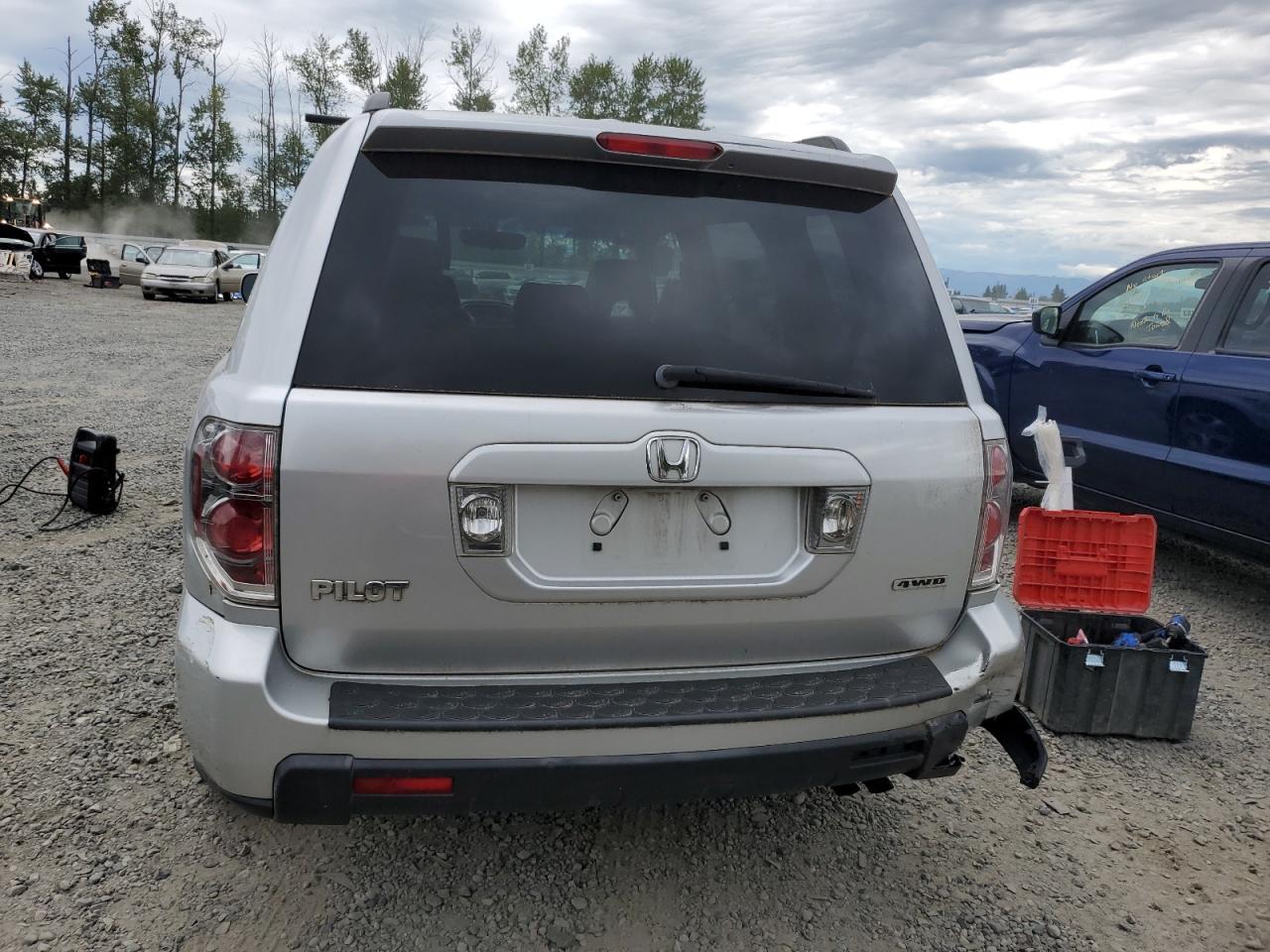 2006 Honda Pilot Ex VIN: 2HKYF186X6H513302 Lot: 59656354