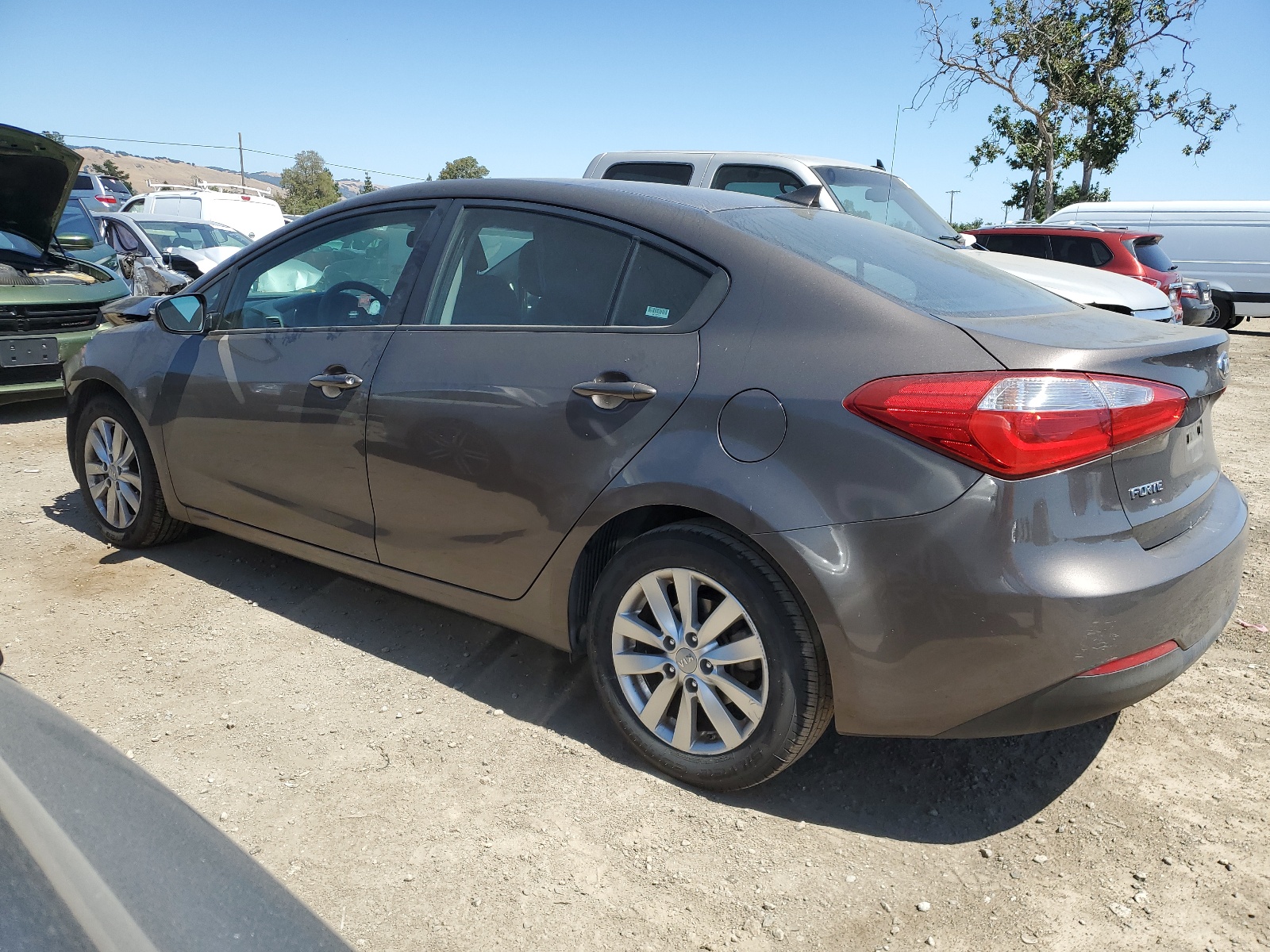 2014 Kia Forte Lx vin: KNAFX4A67E5098421