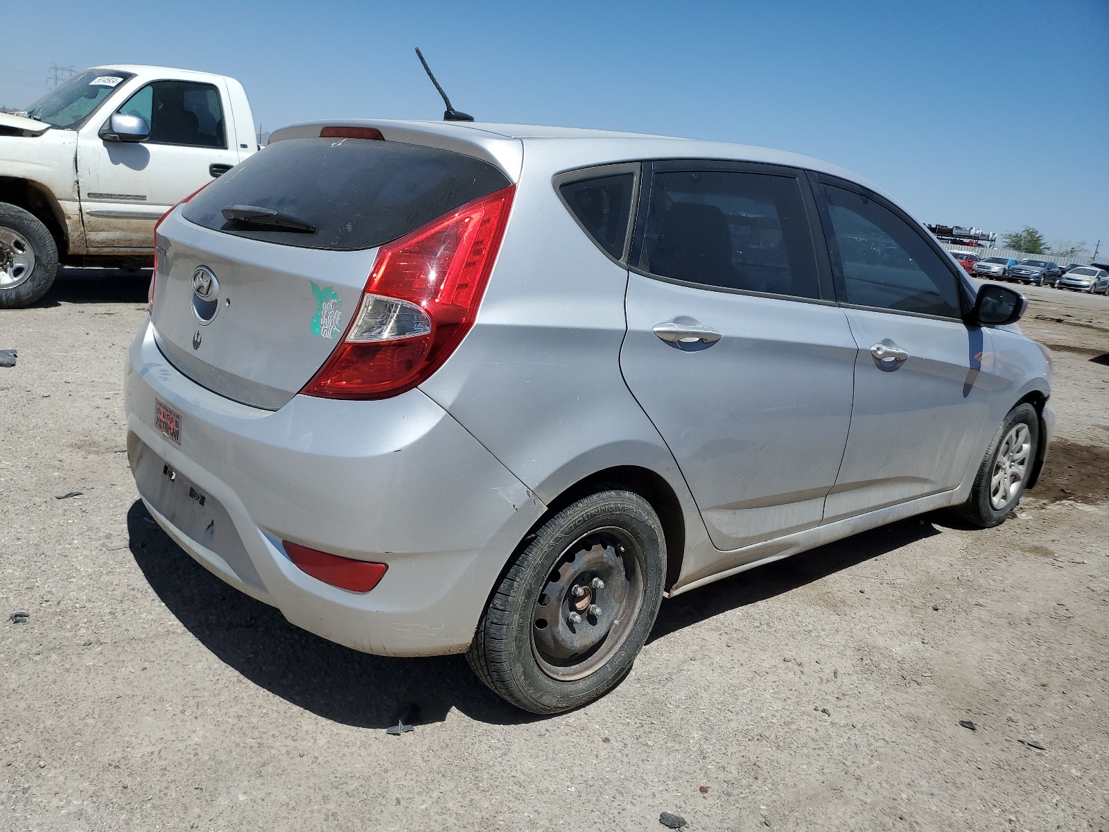 2014 Hyundai Accent Gls vin: KMHCT5AE2EU158461