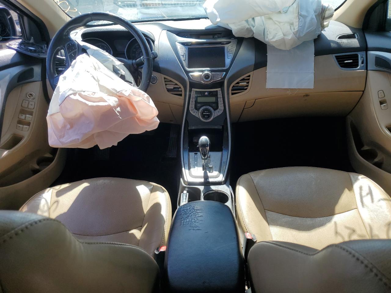 2013 Hyundai Elantra Gls VIN: 5NPDH4AE9DH411174 Lot: 58303884