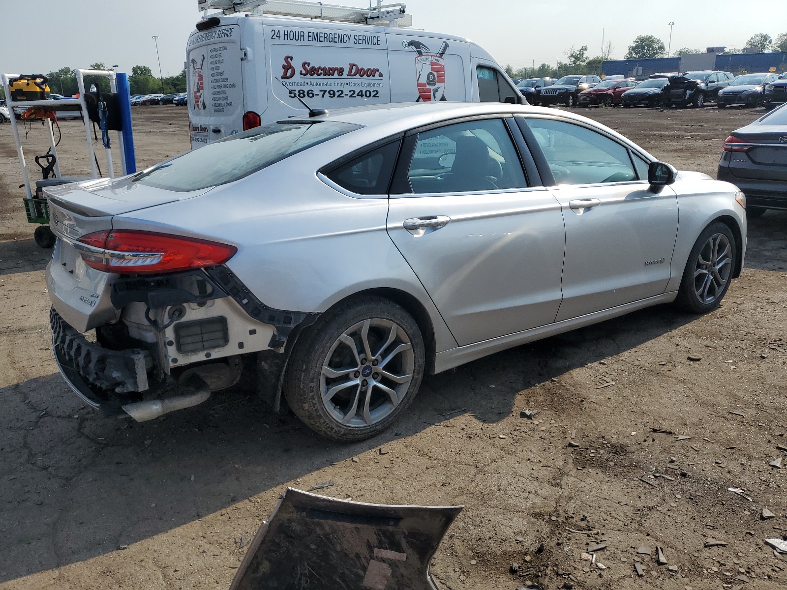 3FA6P0LU8HR325338 2017 Ford Fusion Se Hybrid