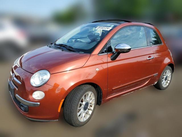  FIAT 500 2012 Оранжевий