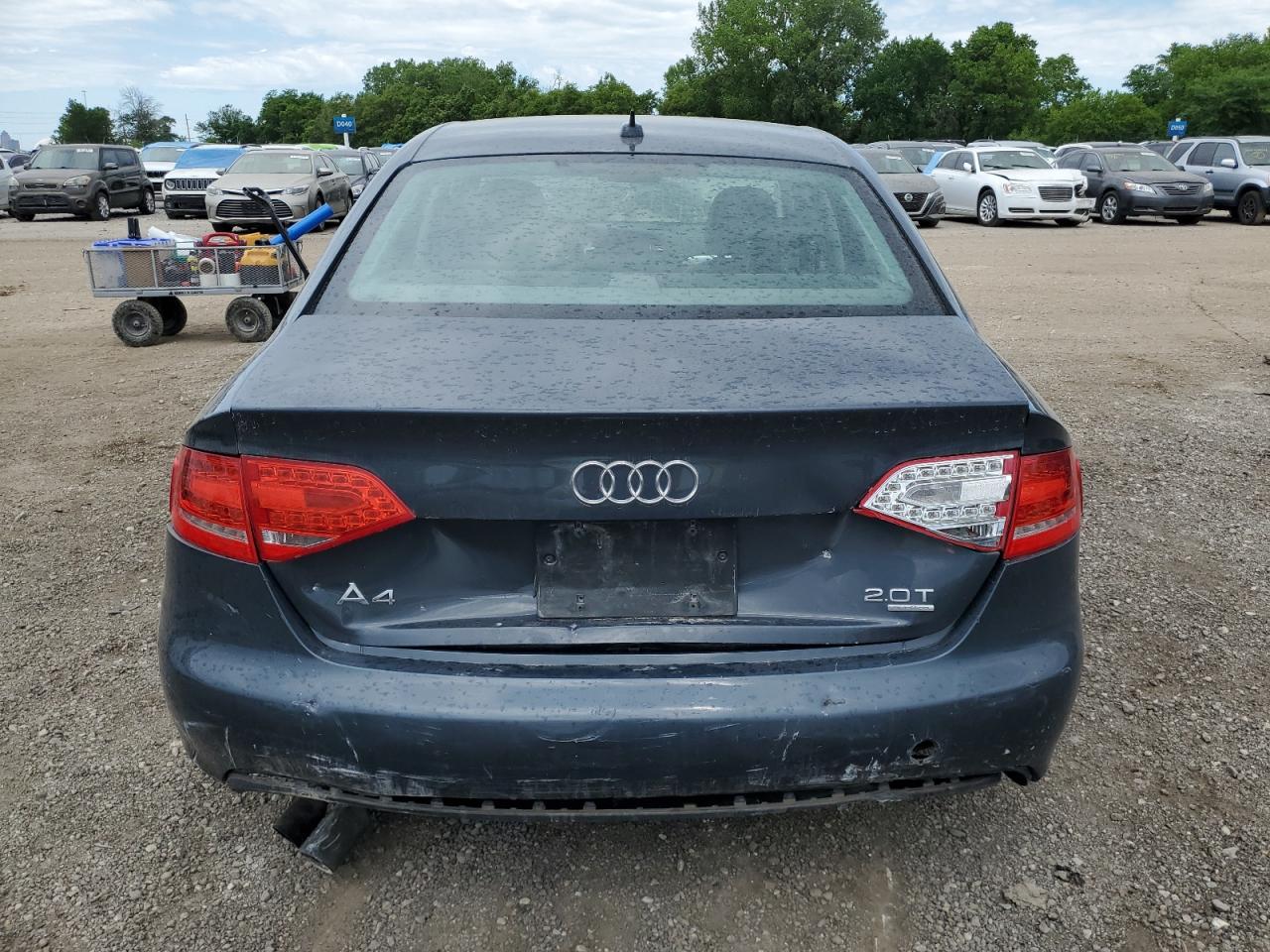 2010 Audi A4 Premium Plus VIN: WAUFFAFLXAN029846 Lot: 58006284
