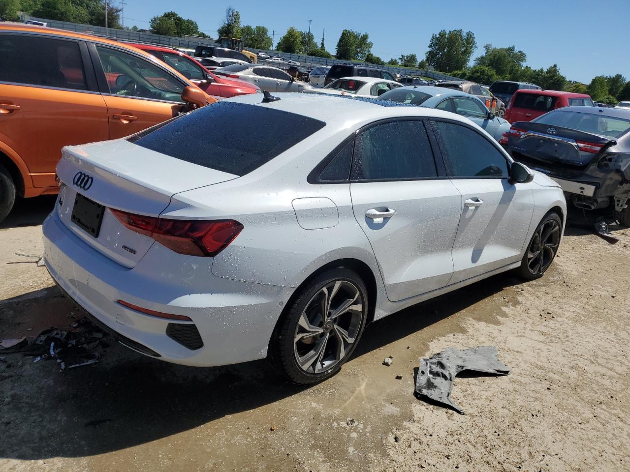 2023 Audi A3 Premium Plus VIN: WAUHUDGY4PA077028 Lot: 57977524