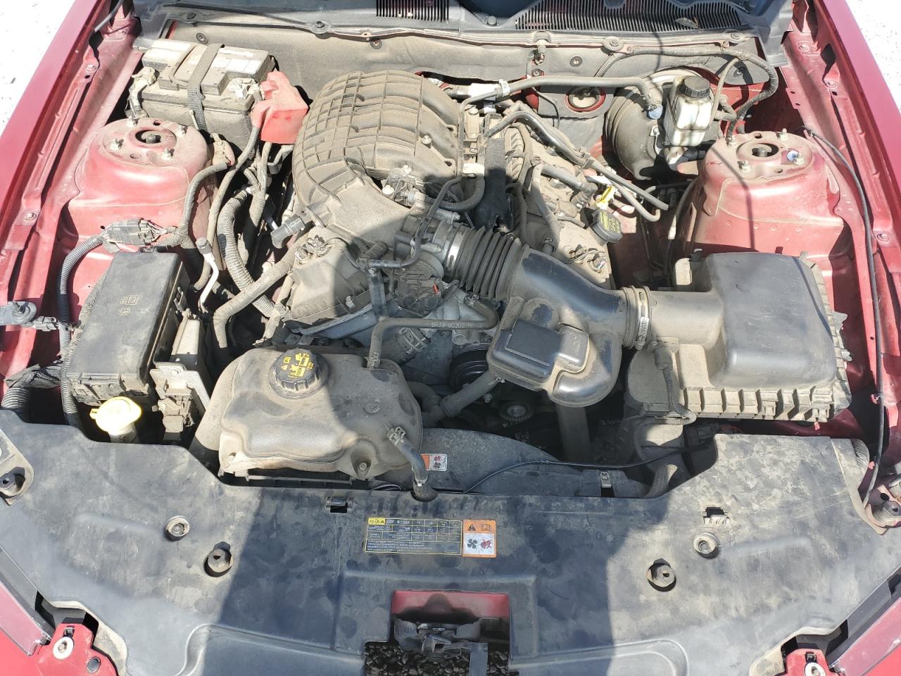 2012 Ford Mustang VIN: 1ZVBP8AM1C5262330 Lot: 57730484