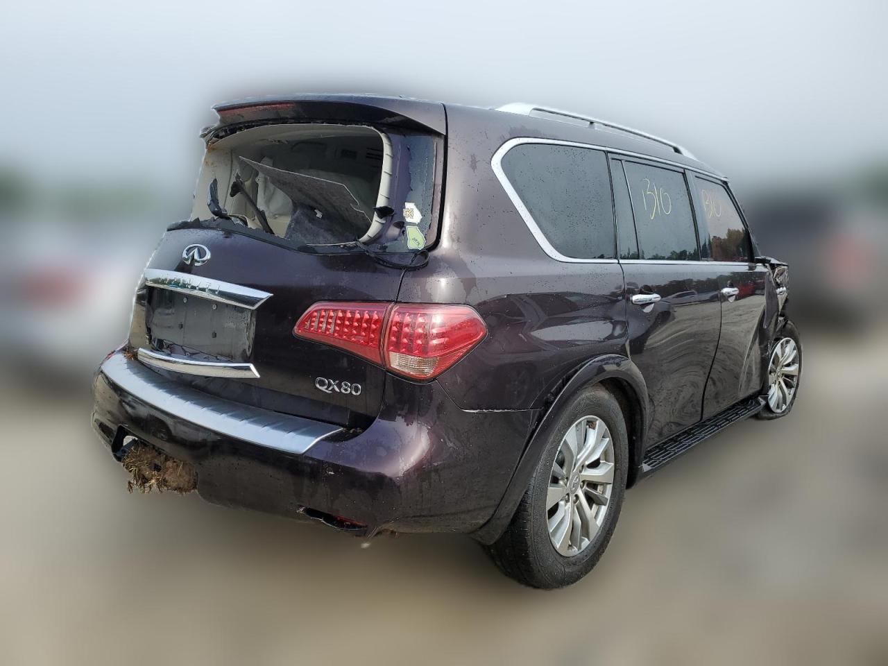 2015 Infiniti Qx80 VIN: JN8AZ2NF2F9570643 Lot: 55454454