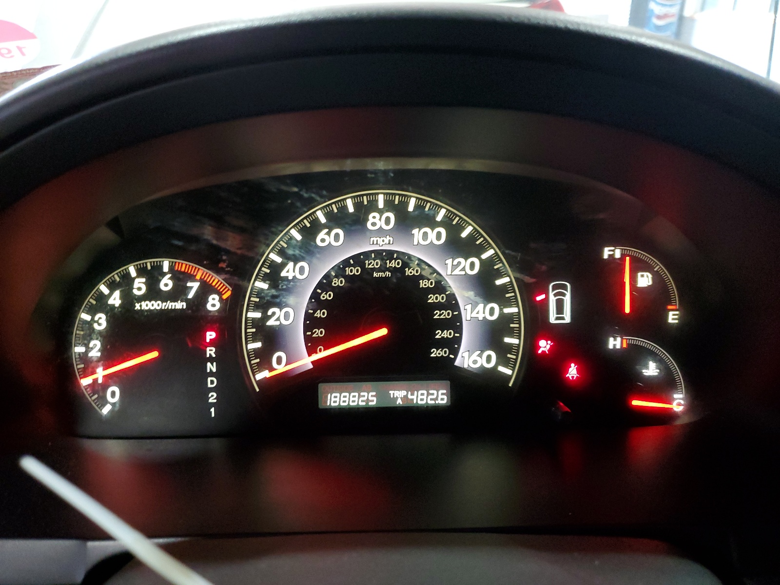 5FNRL38496B409258 2006 Honda Odyssey Ex