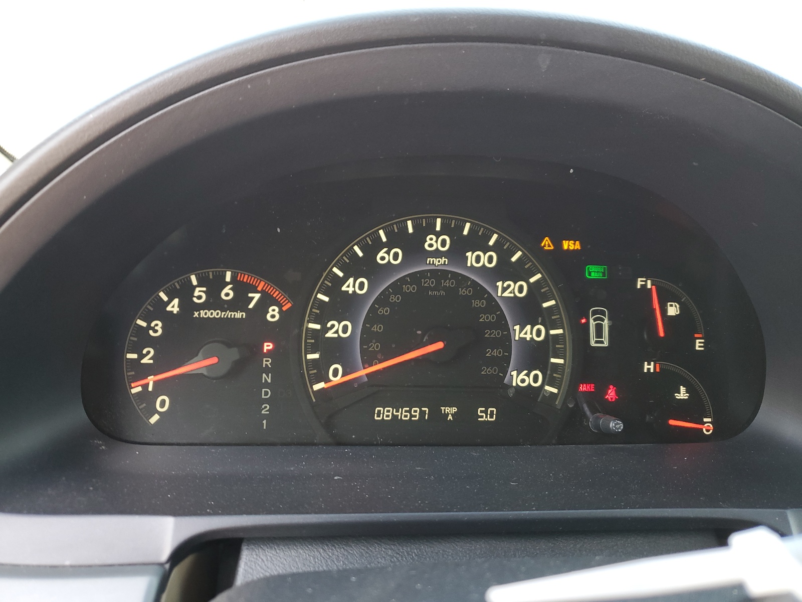 5FNRL38457B042893 2007 Honda Odyssey Ex