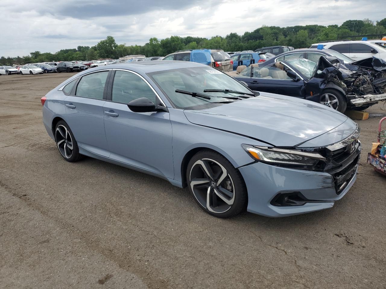 2021 Honda Accord Sport VIN: 1HGCV2F32MA024314 Lot: 59239374