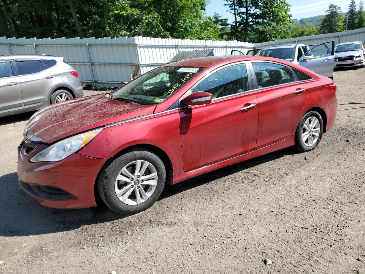 2014 Hyundai Sonata Gls VIN: 5NPEB4AC3EH937659 Lot: 58835854