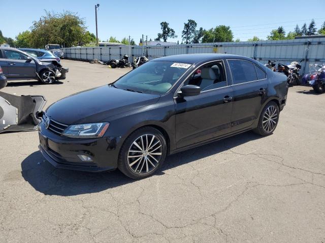  VOLKSWAGEN JETTA 2016 Чорний