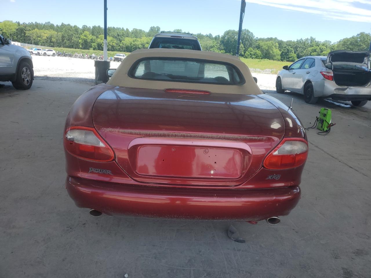 2001 Jaguar Xk8 VIN: SAJGX2244WC019553 Lot: 58561484