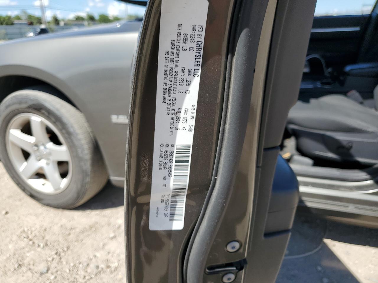 2008 Dodge Charger VIN: 2B3KA43G18H305456 Lot: 59452774