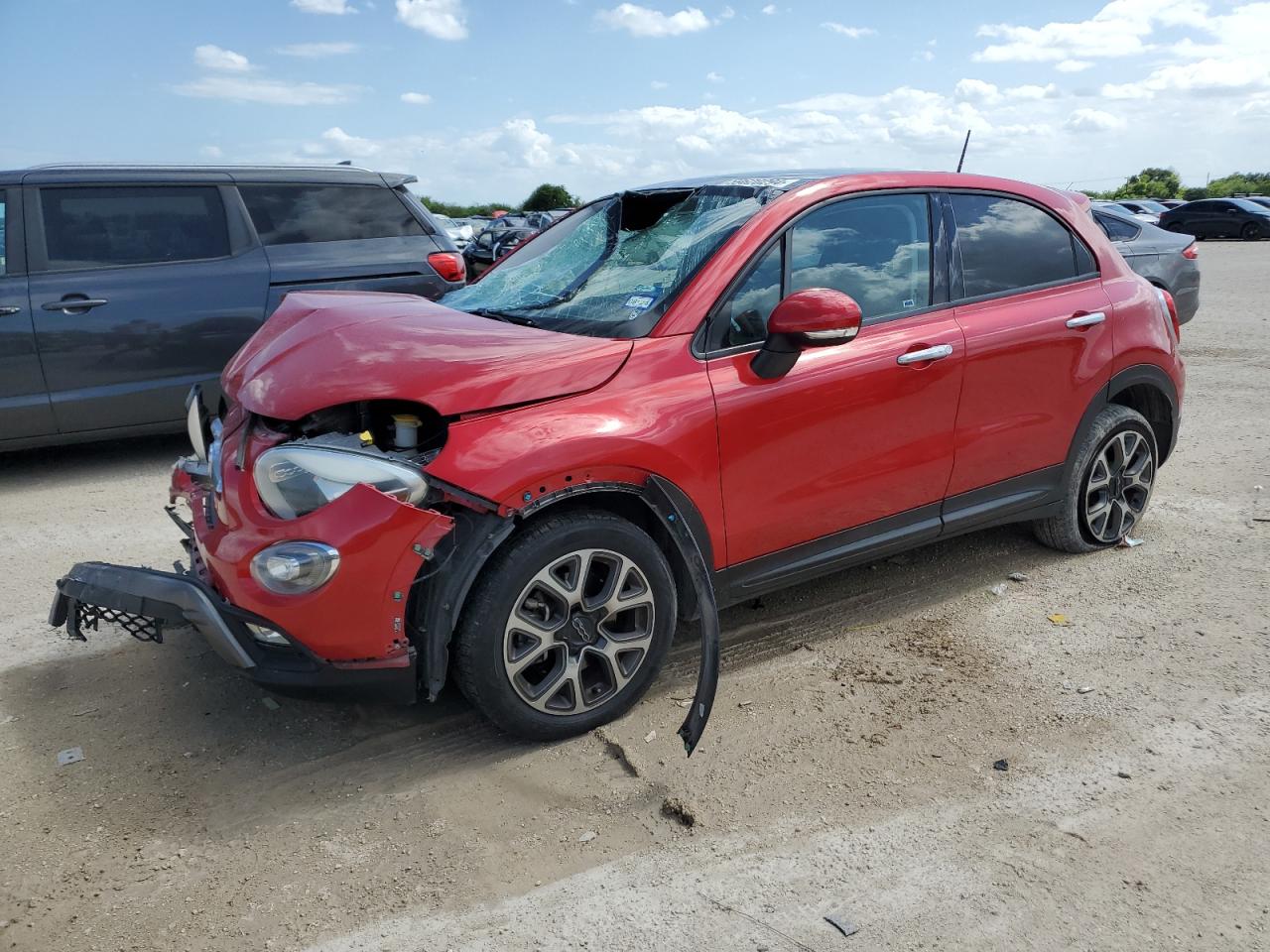 2016 Fiat 500X Trekking VIN: ZFBCFXCT4GP475956 Lot: 59620294